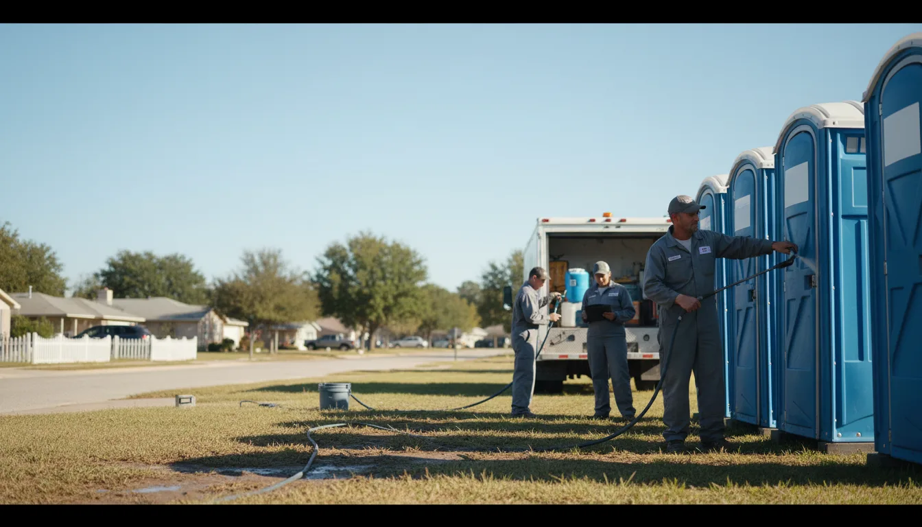 Long-Term Portable Toilet Rental in Edgerton, OH near me